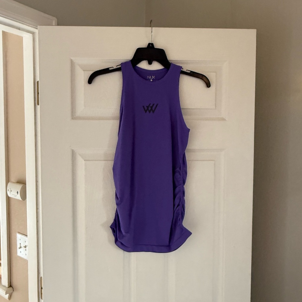 Rowhouse Purple Cinch Tank Top